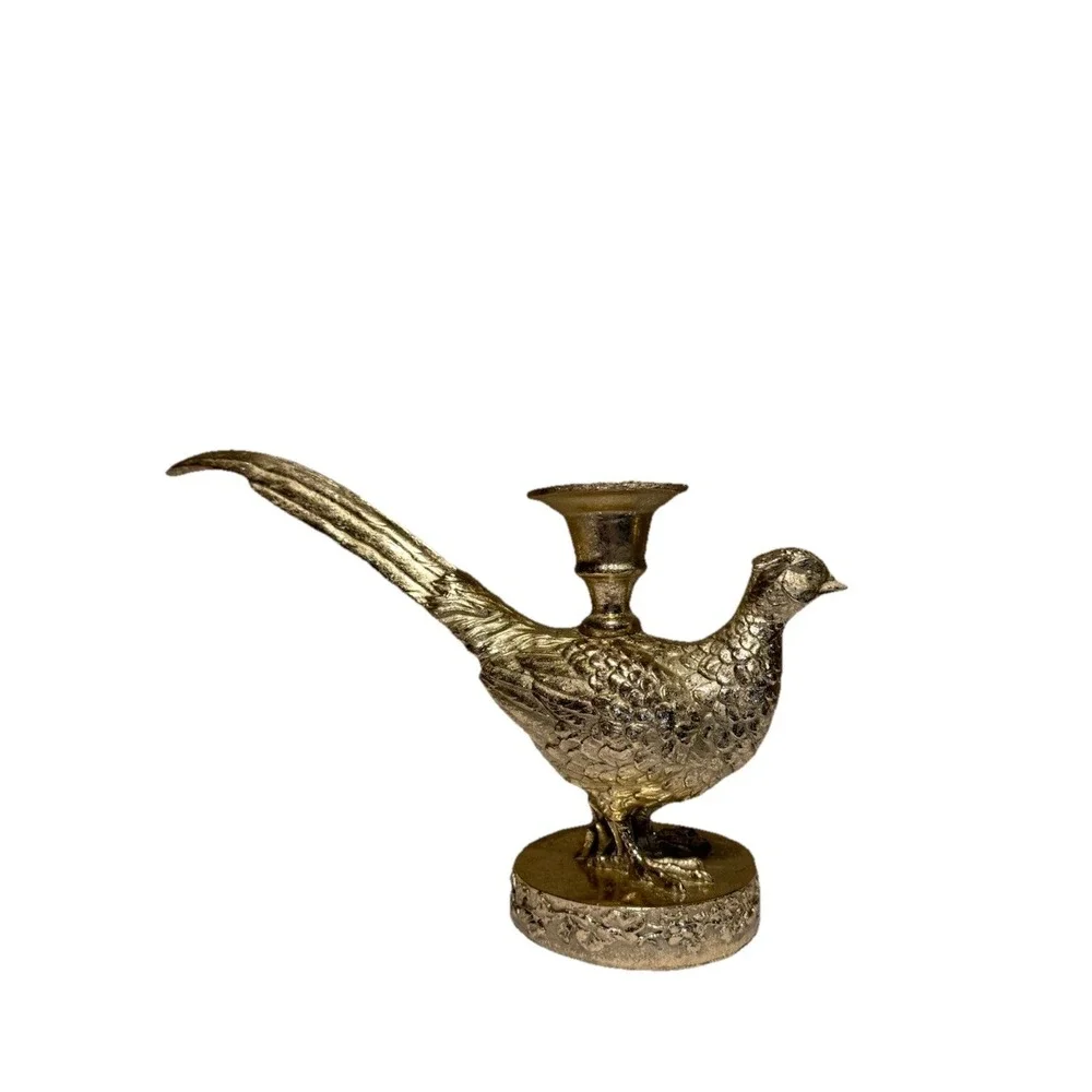 Shabby Chic resin pheasant